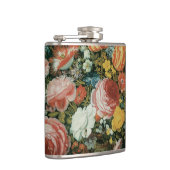  barokke stilstaande bloemen in een fase heupfles (Rechts)