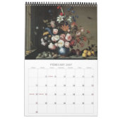 barokke stilstaande dweilingen Kunstschilderijen Kalender (Feb 2027)