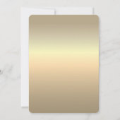  barokke stoffige blauw gouden bruiloft uitnodigin kaart (Achterkant)