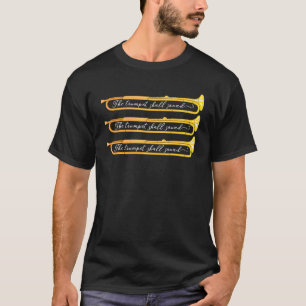 Barokke trompetspeler natuurlijke trompet Handel's T-shirt