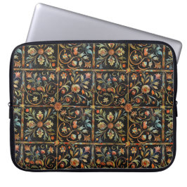 barokke tuinsymfonie laptop sleeve