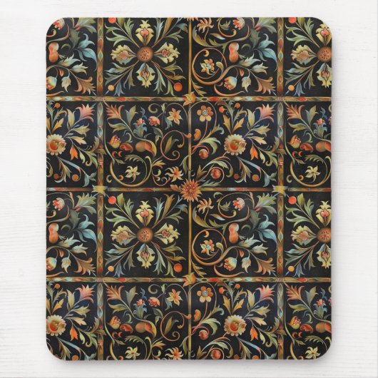 barokke tuinsymfonie muismat (Voorkant)