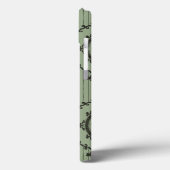 Barokke Wallpaper in Green Case-Mate iPhone Case (Achterkant / Links)