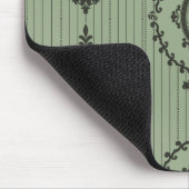 Barokke Wallpaper in Green Muismat (Hoek)