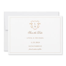 Barokke Wapen | Monogram Bruiloft