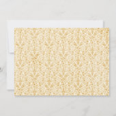 Barokke Wapen | Trouw Monogram Save The Date (Achterkant)