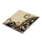 Barokke wervelingen Tegel Tegeltje (Zijkant)