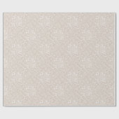 barokkeelpatroon cadeaupapier (Vlak)