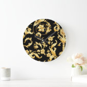 Barokrococo, Victoriaans bloemmotief. Grote Klok (Huis)