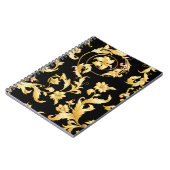 Barokrococo, Victoriaans bloemmotief. Notitieboek (Linkerzijde)