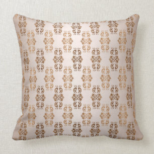 barokstijl verloop beige patroon. kussen