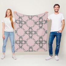 Barokvormige deken van het siervapatroon met sierv