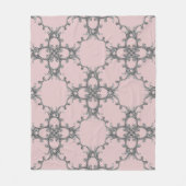 Barokvormige deken van het siervapatroon met sierv (Voorkant)