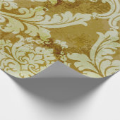  barokvormige versiering naadloos patroon cadeaupapier (Hoek)