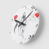 Barokwandige wandklok (Hoek)