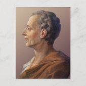 Baron de Montesquieu Briefkaart (Voorkant)