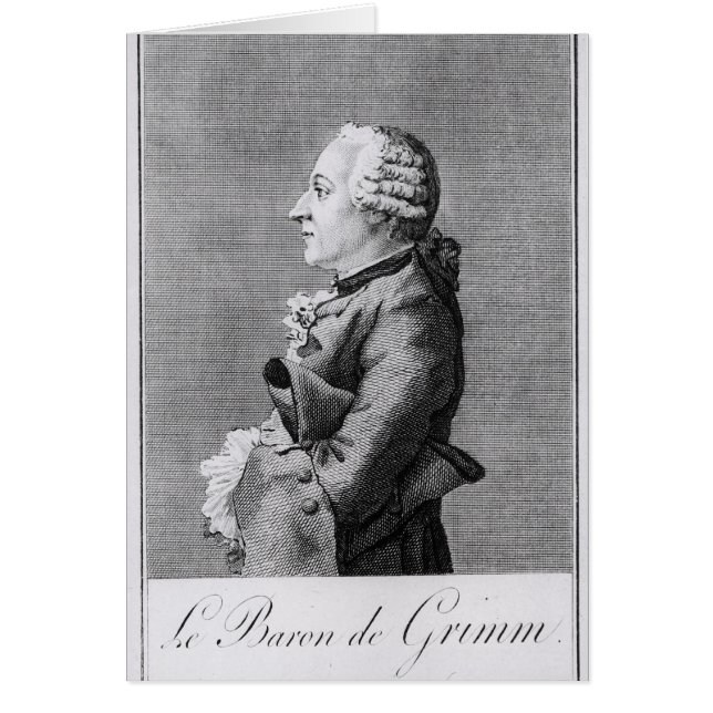 Baron Friedrich Melchior Grimm (Voorkant)