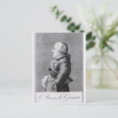 Baron Friedrich Melchior Grimm Briefkaart (Staand voorkant)