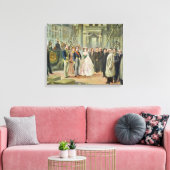 Baron Georges-Eugene Haussmann Canvas Afdruk (Insitu (Woonkamer))