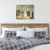 Baron Georges-Eugene Haussmann Canvas Afdruk (Insitu (Slaapkamer))