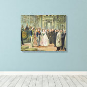 Baron Georges-Eugene Haussmann Canvas Afdruk (Insitu (Houten vloer))