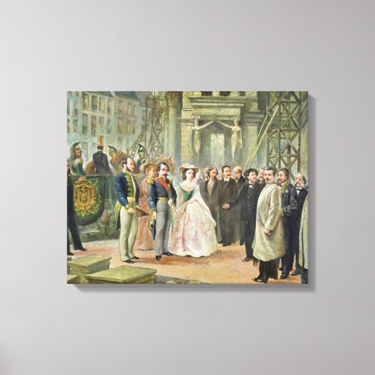 Baron Georges-Eugene Haussmann Canvas Afdruk (Voorkant)