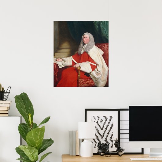 Baron Graham - John S. Copley Fine Art Poster (Thuiskantoor)