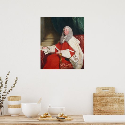 Baron Graham - John S. Copley Fine Art Poster (Keuken)