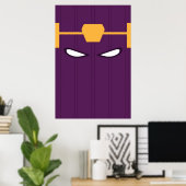 Baron Helmut Zemo Mask Poster (Thuiskantoor)