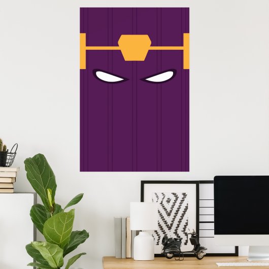 Baron Helmut Zemo Mask Poster (Thuiskantoor)