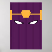 Baron Helmut Zemo Mask Poster (Voorkant)