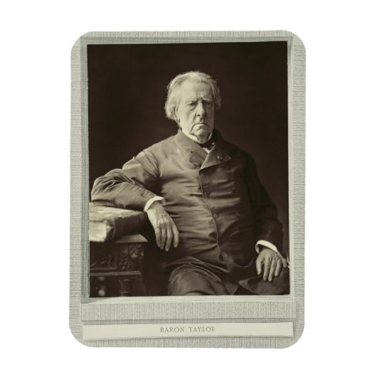 Baron Isidore Justin Severin Taylor (1789-1879), f Magneet (Verticaal)