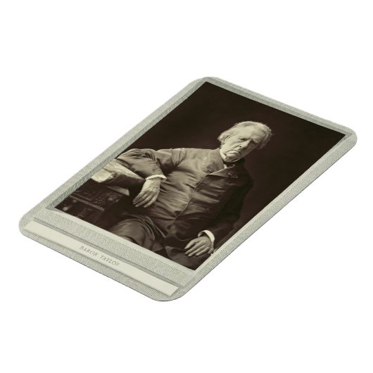 Baron Isidore Justin Severin Taylor (1789-1879), f Magneet (Linkerzijde)