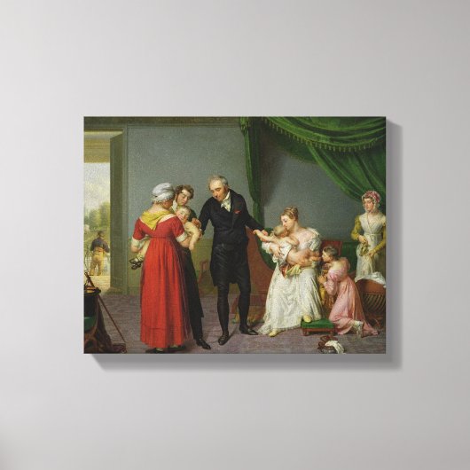 Baron Jean Louis Alibert Canvas Afdruk (Voorkant)