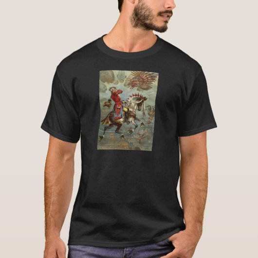 Baron Munchausen Onderwater T-shirt (Voorkant)