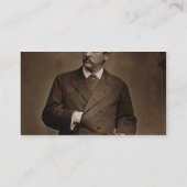 Baron Nils Adolf Erik Nordenskjold (1832-1901), fr Visitekaartje (Achterkant)