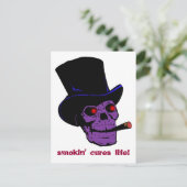 Baron Samedi briefkaart (Staand voorkant)