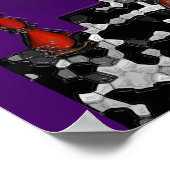 Baron Samedi en de Voodoo Guede Poster (Hoek)