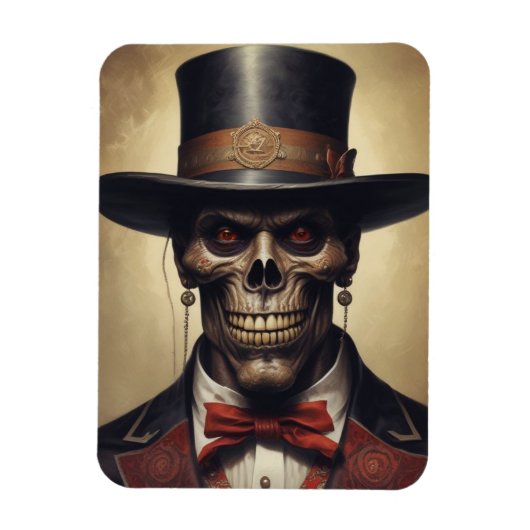 Baron Samedi gothische magneet (Verticaal)