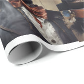 Baron Samedi gotische inpakpapier (Rol Hoek)