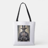 Baron Samedi Gotische Tote Bag (Achterkant)