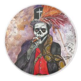 Baron Samedi Keramische knop