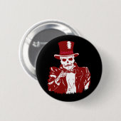 Baron Samedi Ronde Button 5,7 Cm (Voorkant /achterkant)