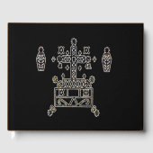 Baron Samedi Veve Sigil Gastenboek (Voorkant)