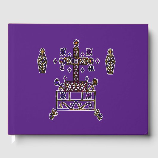 Baron Samedi Veve Sigil Gastenboek (Voorkant)