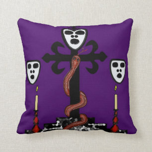 Baron Samedi Voodoo Art Pillow Kussen