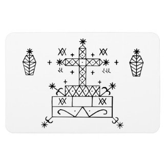 Baron Samedi: Voodoo Loa Veve Magneet
