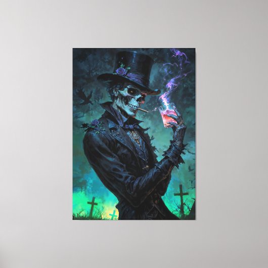 Baron van het Naar het hiernamaals Canvas Afdruk (Voorkant)