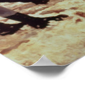 Baron von Steuben drilling American recruits Poster (Hoek)