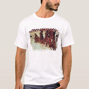 Baron von Steuben drilling Amerikaanse rekruten T-shirt